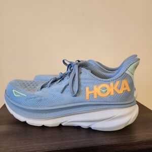 Mens Hoka Clifton 9 Running Shoes Size 11.5